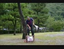 マジ大道芸人ＨＡＭＡＲ(ハマー) 疑惑を晴らす一升瓶バランス芸！