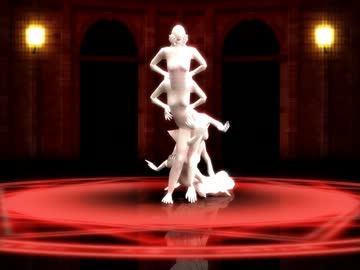 【MMD】窒息お嬢様に踊って頂いた