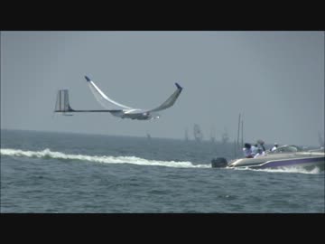 鳥人間コンテスト2012　滑空機部門　7／20　Ｉｗａｔａｎｉ　CET