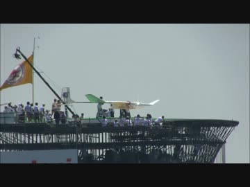 鳥人間コンテスト2012　滑空機部門　11／20　チーム吉本百周年