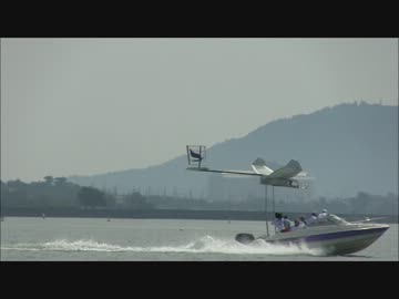 鳥人間コンテスト2012　滑空機部門　15／20　福井工業大学