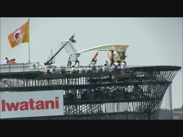鳥人間コンテスト2012　人力DS部門　9／11　大阪大学albatross