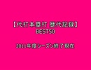 プロ野球【歴代代打本塁打記録】BEST50