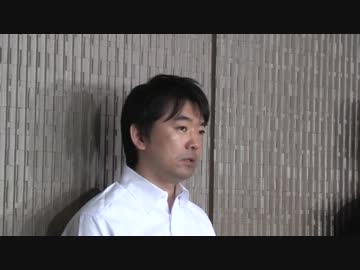 2012.10.4 橋下市長 登庁時囲み取材