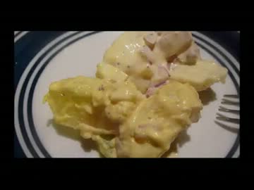 アメリカの食卓 63  アメリカのポテトサラダを食す！