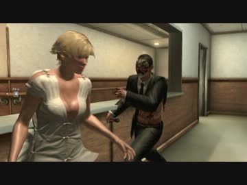 【バイオハザード６】 シェリー シャワーシーン＆安地