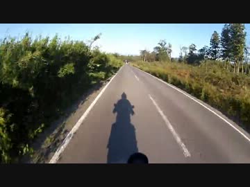 変なバイクで殿様ウント