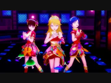 「マリオネットの心」　美希　千早　春香　　ジャパネスクボタン