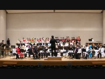 【演奏してみた】【吹奏楽】【合唱】 魔法少女になってよ！ #ニコ楽