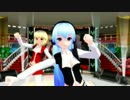 【MMD】 カス子　カラフルメロディ　ドリクラぽいステージ