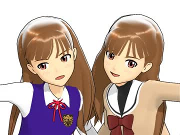 【ＭＭＤ】　ぱっつん伊織　WAVEFILE　【制服コレクション】