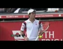 ATPテニス 楽天ジャパンオープン 決勝 錦織圭vsラオニッチ 第1セット