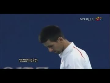 ATPテニス チャイナオープン決勝 ジョコビッチvsツォンガ(2012.10.07)