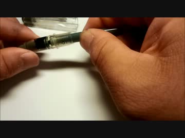 プレピー万年筆をセッティングしてみた