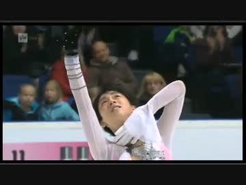 羽生結弦 2012 フィンランディア杯 FS【フィンランド解説(翻訳付き)】