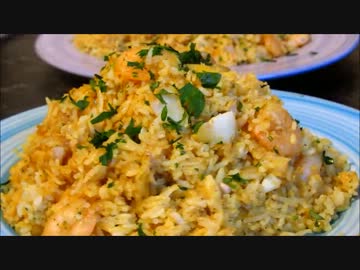 【イギリス料理】鱈と海老のケジャリー