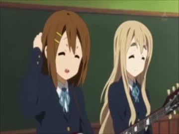 けいおん！！　問題のシーン