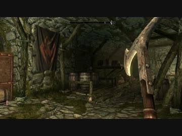 【Skyrim-3】３４歳おっさんがPCゲームをやりたかった【生活音有】
