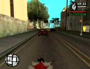 【GTASA】ナイトライダーアイキャッチ風【霊夢】