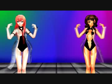 【MMD】すーぱー☆あふぇくしょん【紅莉栖＆ます子】