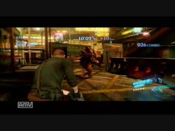 バイオハザード6 マーセナリーズ SOLO MaxCombo:149 Score:1121947