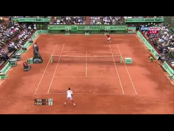 【フェデラー対ジョコビッチ】RG2011全ポイントをギュッと圧縮！1/6