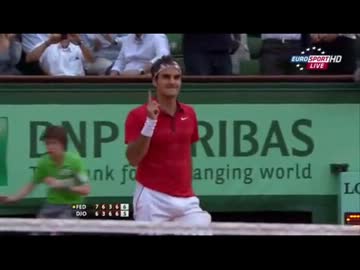 【フェデラー対ジョコビッチ】RG2011全ポイントをギュッと圧縮！6/6