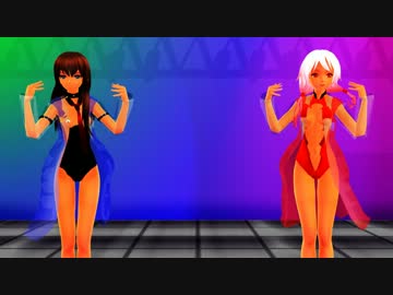 【MMD】すーぱー☆あふぇくしょん【紅莉栖＆いのり】