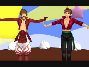 【MMD】保志兄弟メランコリック【戦国BASARA&FF】