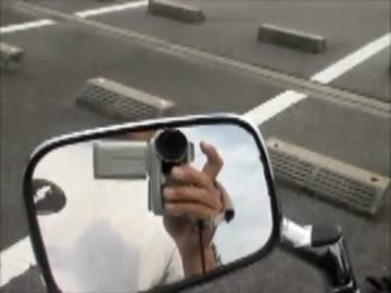 CB400SF車載動画機材紹介
