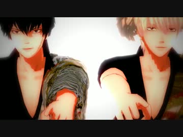 【MMD銀魂】銀さんと土方さんのMonster High