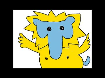 【渋谷のキング】　ゾウとライオン制作動画