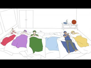 【手書き黒バス】キセキの宿題くん？③