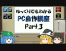ゆっくりでもわかるPC自作講座  Part.3