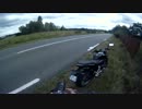 フランスの田舎町をツーリング