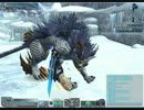 【PSO2】　スノウ夫妻とノーマルで戯れてみた。ソード＆TMG　【Hu×Gu】