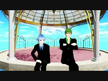 【MMD黒バス】黒と緑で「magnet」