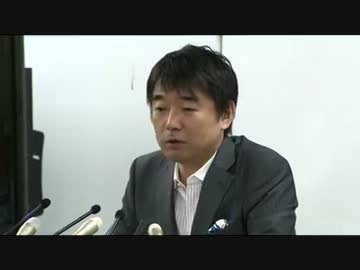 2012.10.18 橋下徹 大阪市長 記者会見 3/3 「国政」