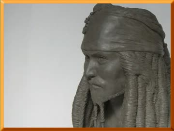 木節粘土でジャック・スパロウを作ってみた