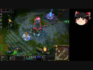 【LoL】 ゆっくり実況プレイ1戦目　後編 【Maokai】