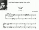 J.Moncayo - Tres piezas