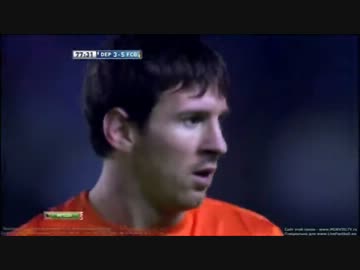 メッシの「ひとりで出来るもん」ゴール