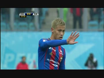 【本田圭佑】 ロシアリーグ 第１２節 ＣＳＫＡモスクワ VS ルビン・カザン