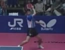 [卓球] 松下浩二 VS クレアンガ [カットマン]