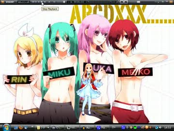 【WinampｘSystem Animator】音楽で躍動するデスクトップ