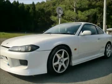 シルビアS15 spec-R サイレンサー有り無しでの排気音