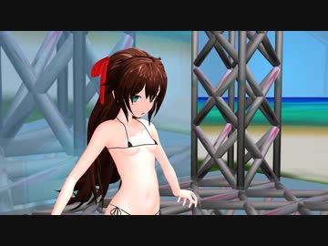 【MMD】変わったパンツで腰振り【初期復刻版】