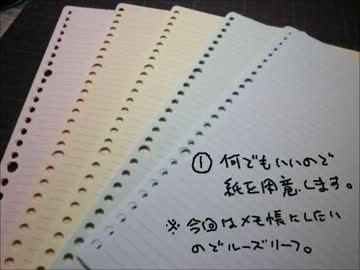 メモ帳を作ってみた。