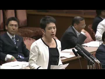【蓮舫無双】 震災復興予算で自民党を斬る！
