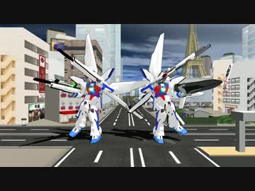 【ＭＭＤ】ガンダムＸ ver1.0 テスト